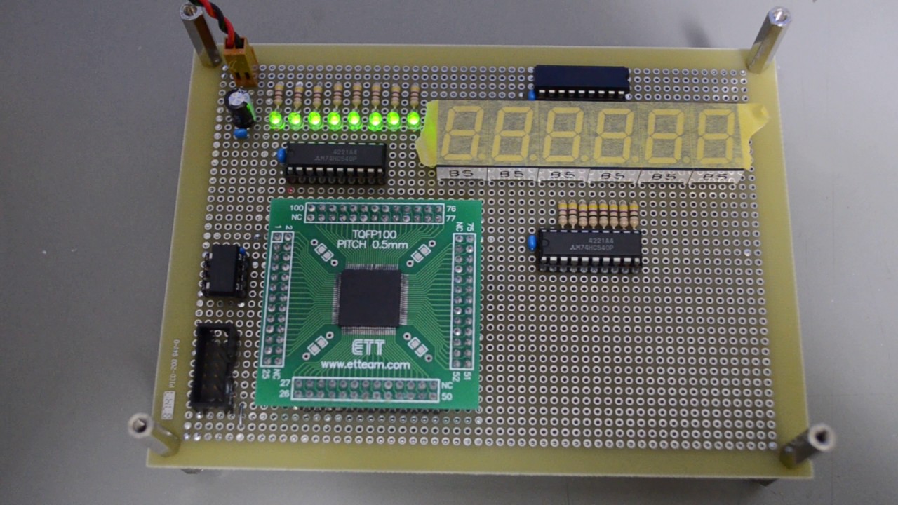 LED flashing YouTube