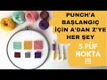 Punch işi Nasıl Yapılır? Punch Nakışı Nasıl Yapılır? Panç Nasıl Yapılır? / How To Use Punch Needle