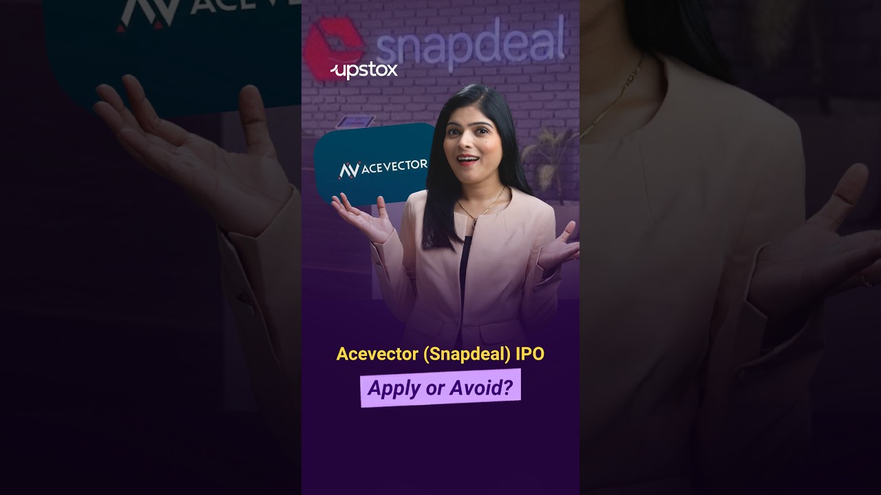 Acevector IPO(Snapdeal) analysis video thumbnail
