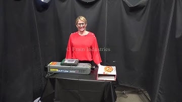 Markem 10 Watt Laser Coder Demonstration