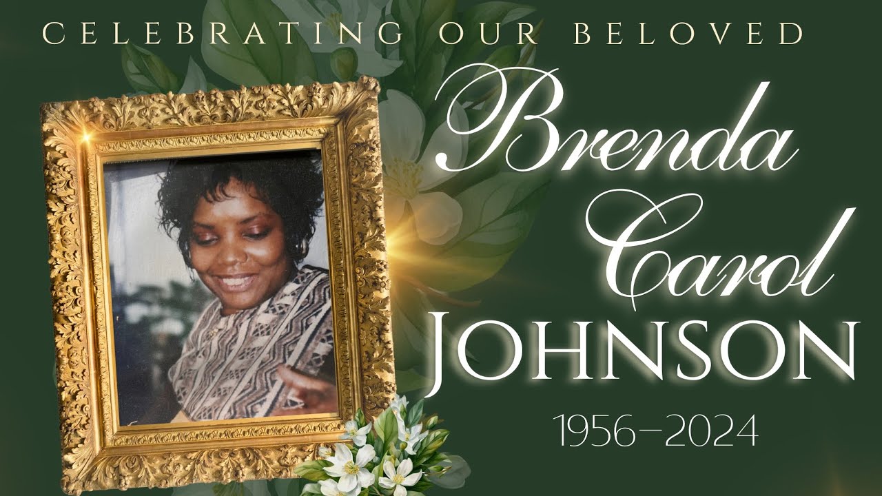 Celebrating the life of Brenda C. Johnson - YouTube
