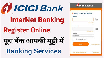 icici internet banking | icici bank net banking new user | icici bank ki net banking kaise kare