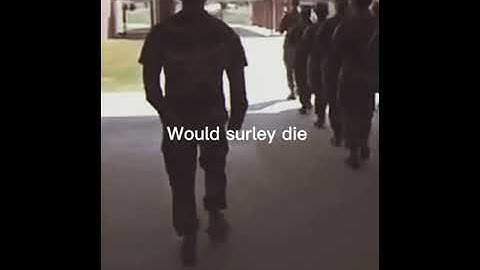 Thumbnail of “I left my home” army song #shorts