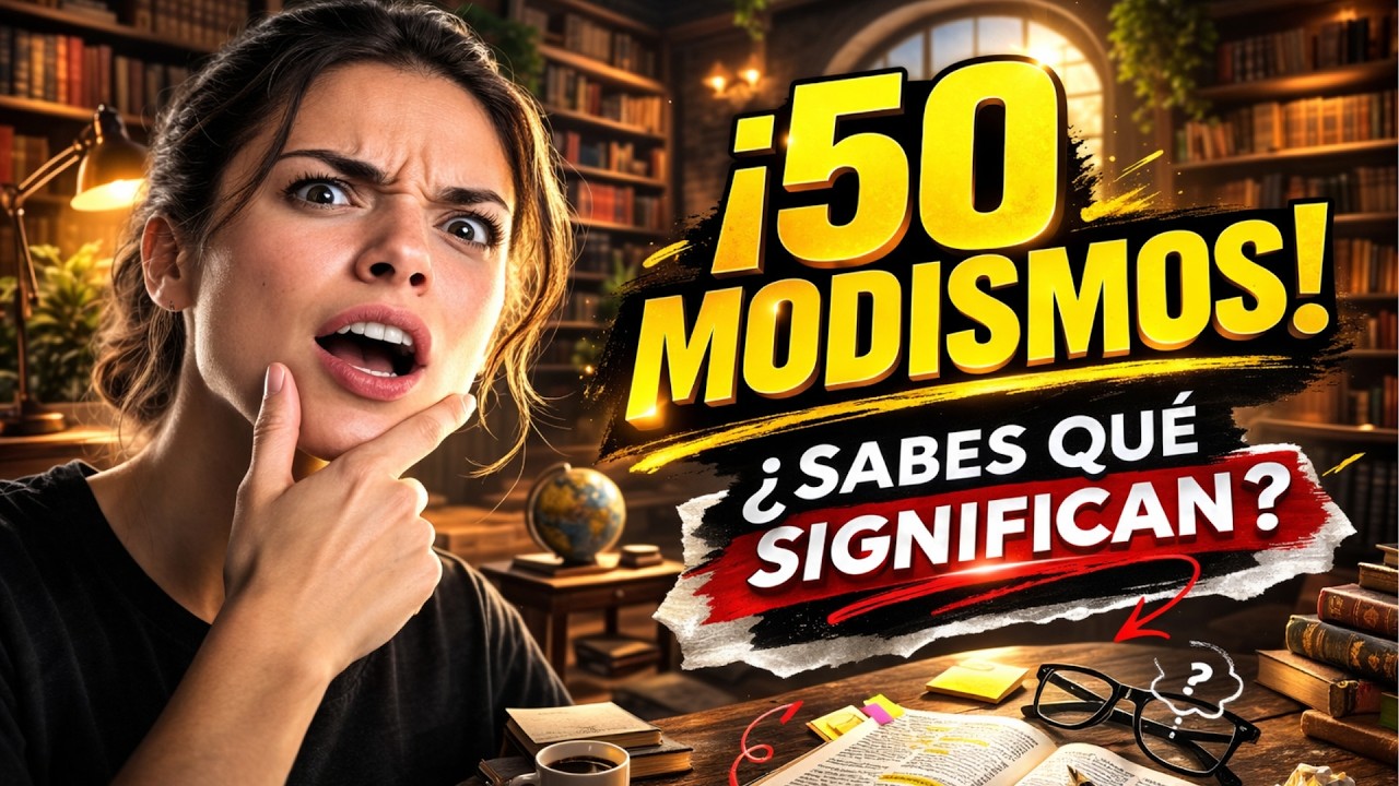 🧠 50 Modismos españoles | ¿CUÁNTOS conoces?