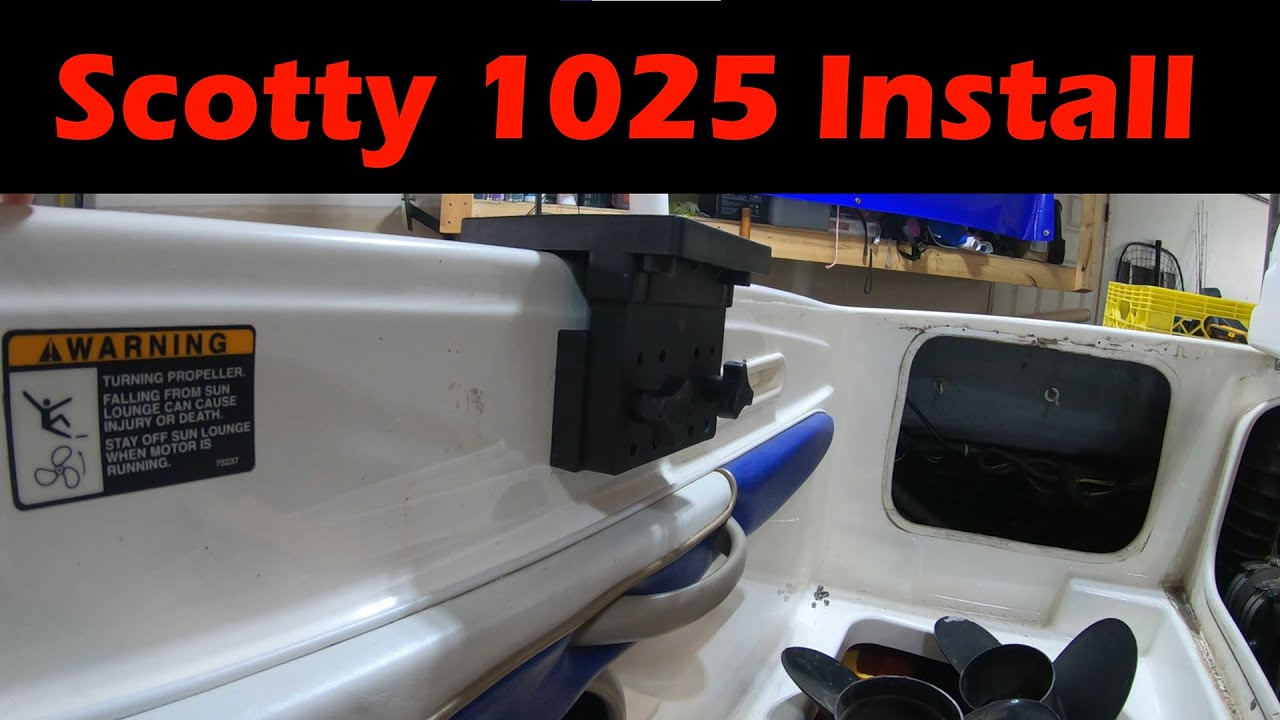 How To Install Downriggers On A Fiberglass Boat