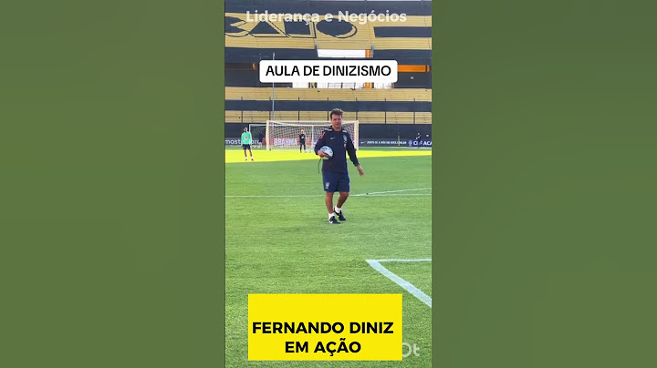 FERNANDO DINIZ EM AÇÃO! DINIZISMO