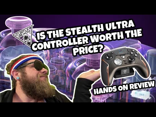 dash 🎪💫 on X: I've been playing around with the new Stealth Ultra  wireless controller from Turtle Beach and it's incredible to see just how  much a little screen can add to