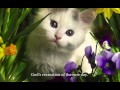 Cat Stevens - "Morning Has Broken" Lyrics on screen
