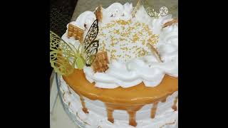 golden butterfly theme cake screenshot 2