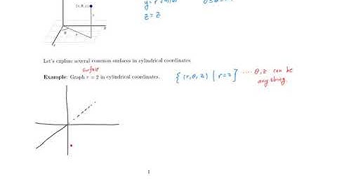 15 7 triple integrals cylindrical coordinates part 1