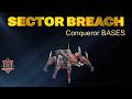 War Commander Sector Breach Conqueror Bases Compilation mp3