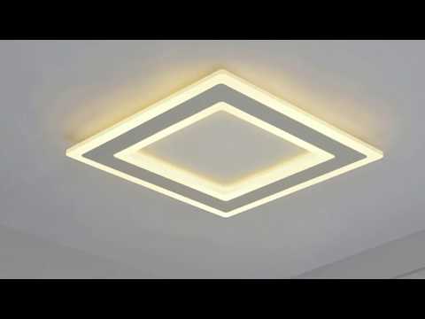 Vidéo: Lustre Plafonnier Plat (88 Photos) : Une Lampe à Tablette Pour Le Plafond, Des Modèles LED Ultra-fins