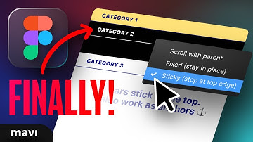 AMAZING Update From Figma – Learn STICKY SCROLL Behavior in 389 Seconds (+ Example Project)