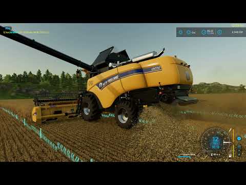 Farming Simulator 22 Sklizeň ovsa