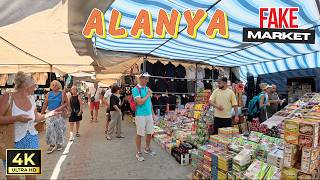 Alanya Mahmutlar Saturday Fake Market | Antalya Turkey | October 4, 2025 [4K HD\/60 fps]