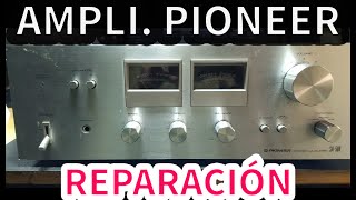 PIONEER SA-506 Amplifier | One-channel failure and potentiometers | Diagnosis and repair screenshot 2