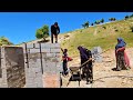 Daughters presence javads daughter helps the family in building a house in beautiful nature