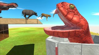 Jump Over Reptiles Hole - Animal Revolt Battle Simulator screenshot 3