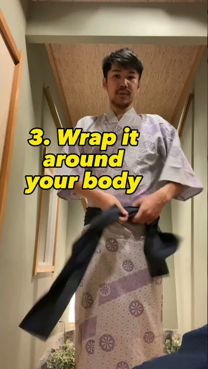 How to wear kimono pajamas #howto