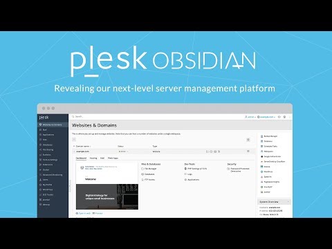 Plesk Obsidian Features