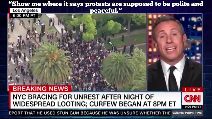 Cuomo: Show me where it says protests are supposed to be polite and peaceful.