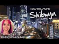 Hotel sequence miyashita park  hotel with a view in shibuya tokyo  room tour  review