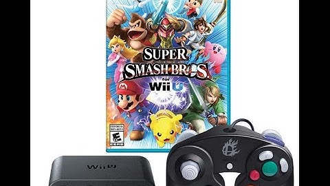 Super Smash Bros Wii U Bundle Unboxing