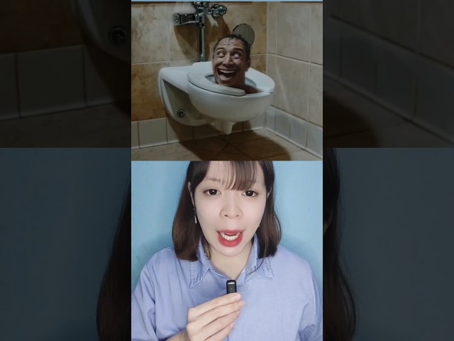 APA INI SKIBIDI TOILET⁉️😱 | Esterviona #shorts #storytelling #alurfilm #viral class=