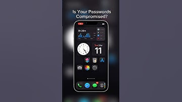 Is your passwords compromised?  Turn on this feature.#cybersecurity #stay #iphonetricks #iphonetips