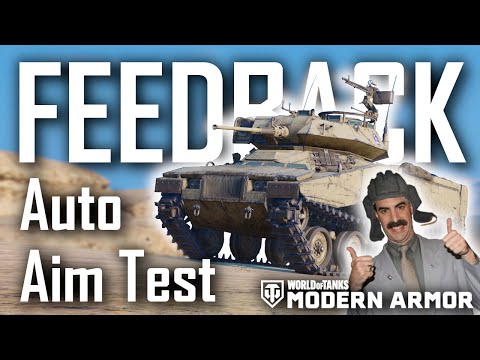 | SUPERB Change - Auto Aim Test Feedback | World of Tanks Modern Armor |