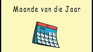 Afrikaans - Maande van die Jaar