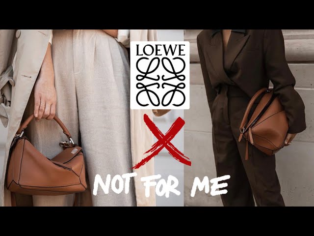Loewe puzzle small & medium comparison / Spanish leather craftmanship at  its best 
