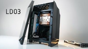 SilverStone LD03 - Vertical, Glass, and Heat!