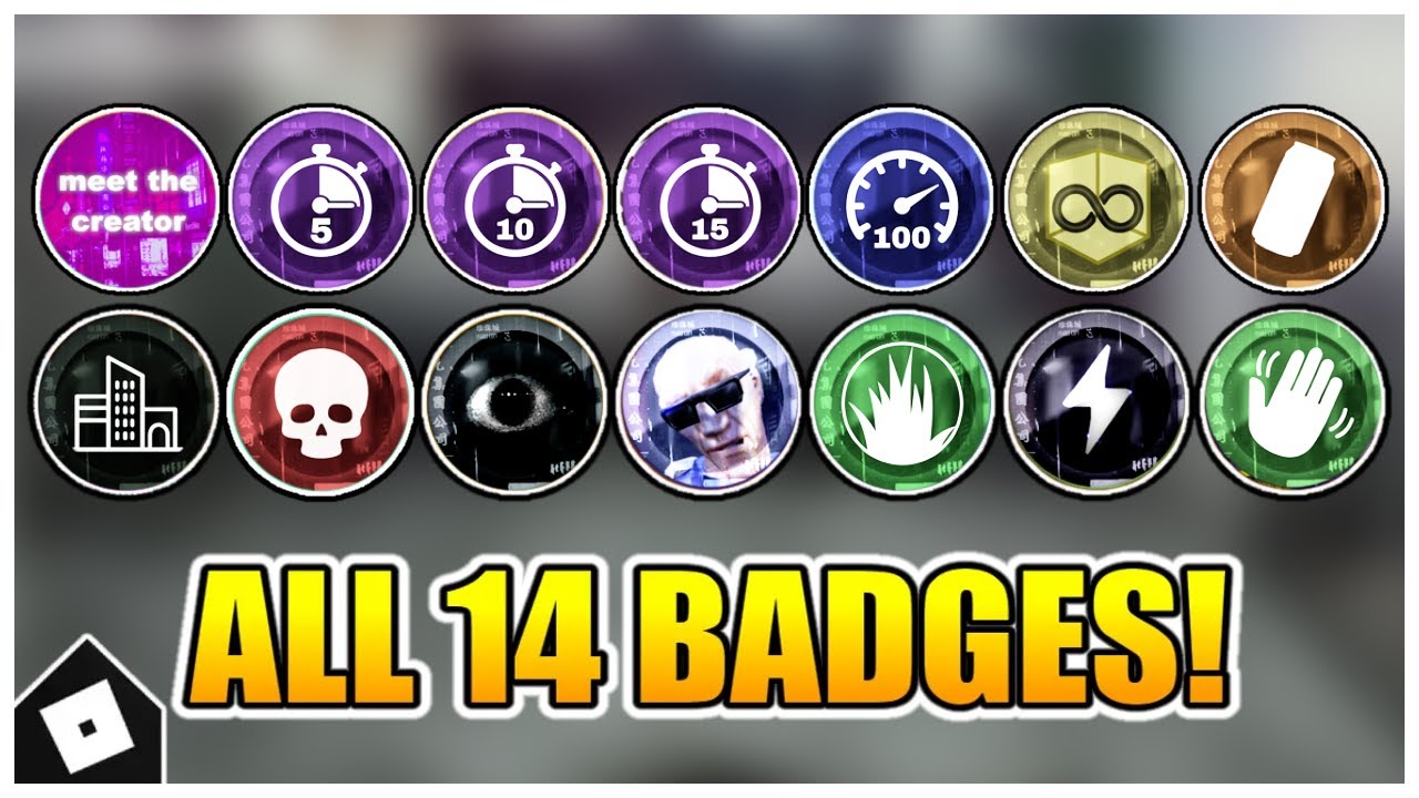 Nico's Nextbots - How to get ALL 14 BADGES! [ROBLOX] 