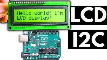 LCD I2C Display with Arduino