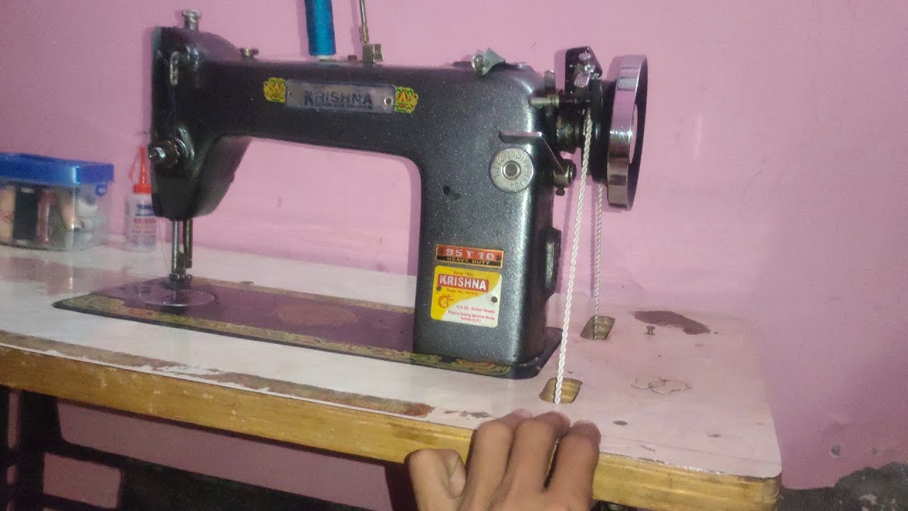 Krishna sewing machine review in hindi YouTube