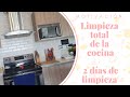 MOTIVACIÓN: LIMPIEZA TOTAL DE COCINA - 2  DIAS DE LIMPIEZA! #cleaningqueen #cleaning #motivation