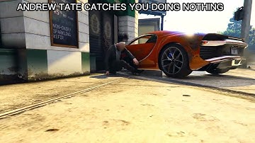 ANDREW TATE CATCHES YOU DOING NOTHING #andrewtate #cobratate #andrewtategta #andrewtatefight