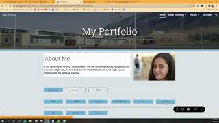 Student e-Portfolio Tutorial 2