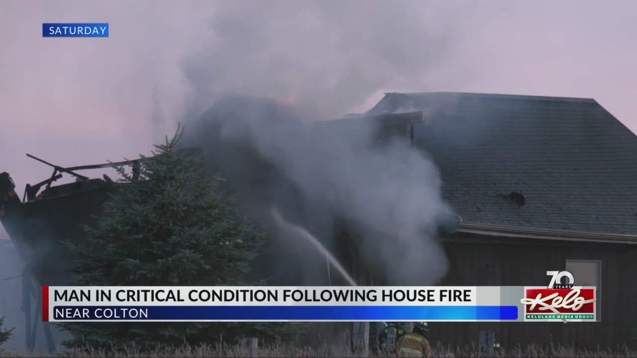 Man in critical condition after weekend fire; Scattered storms this ...