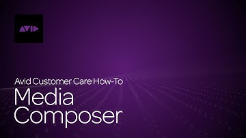 How To Use the Application Manager with Media Composer