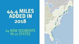2018 Newest East Coast Greenway Sections