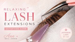 Relaxing Lash Extensions ✨ Satisfying Japanese Lash ASMR screenshot 4