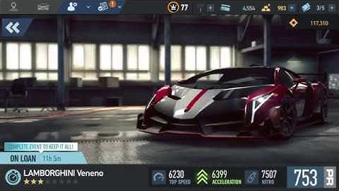 Games Lamborghini Veneno need for speed no limits NFS