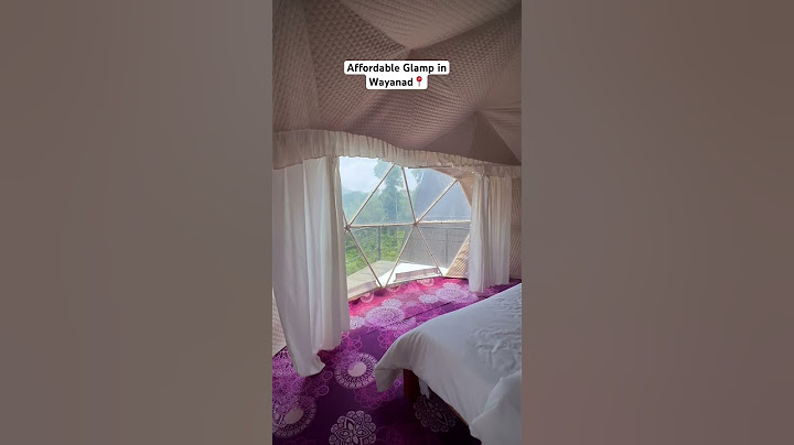 Affordable Glamp in Wayanad🙀 || Check Comment for full video with detailed location and price♥️