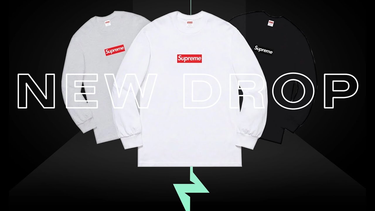 GFNF Drop of the Week: Supreme Box Logo Long Sleeve