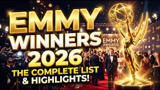 Emmy Awards 2026: The Complete Winners List 🏆 | All Emmy Winners