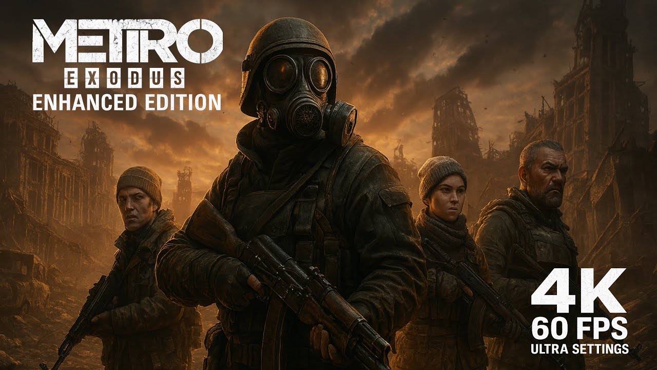 METRO EXODUS ENHANCED EDITION | 4K 60FPS | Ray Tracing Completo | Ultra Settings |Gameplay 2