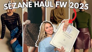 Huge Sézane Try On Haul This Is Exciting Thelidiaedit
