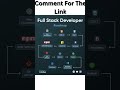Full Stack Development Road Map 🗺️